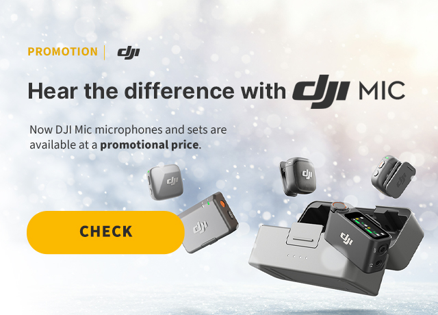 Clear sound with DJI Mic