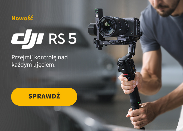 Przejmij kontrolę z DJI RS 5