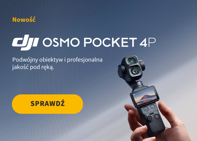 Twórz z DJI Osmo Pocket 4P