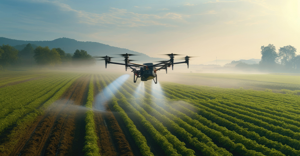 Drony w rolnictwie- czy drony mogą efektywnie wspierać pracę rolników?