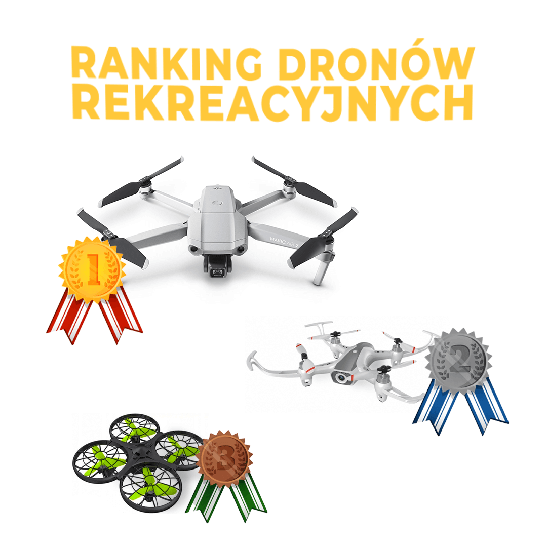 Najlepsze drony rekreacyjne - ranking 2020 [AKTUALIZACJA 2021]