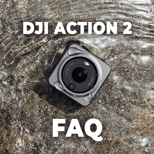 DJI Action 2 - питання та відповіді (FAQ)