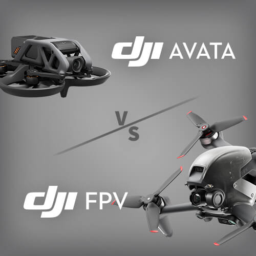 DJI FPV vs DJI Avata - порівняння дронів DJI FPV