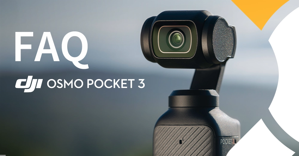 DJI Osmo Pocket 3 - поширені запитання