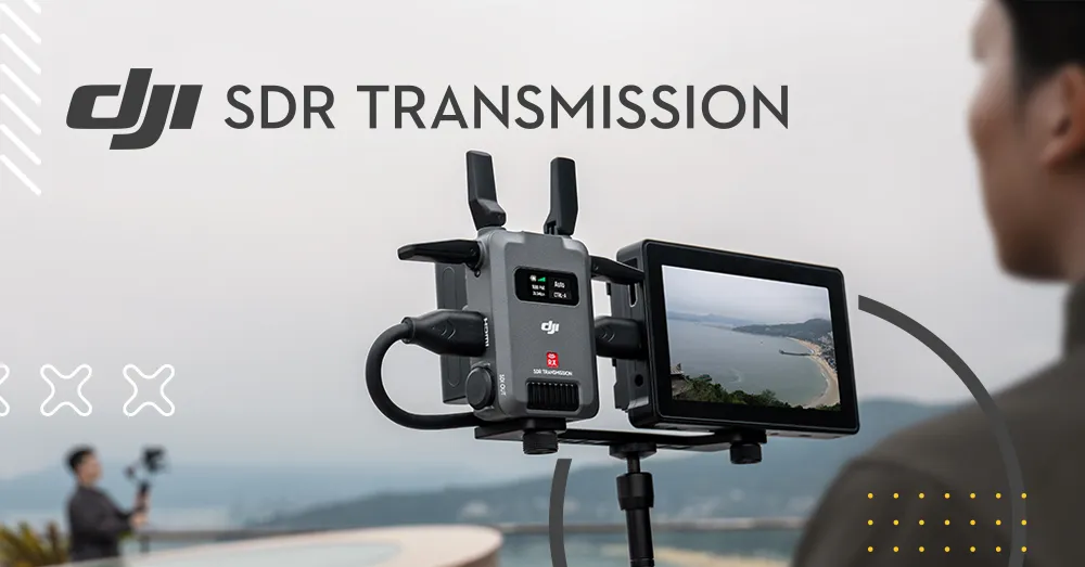 Premiere of DJI SDR Transmission new device