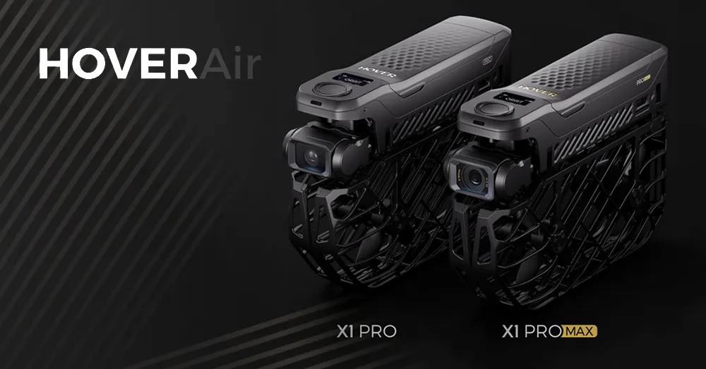 Konkurencja dla DJI prezentuje nowe drony: HoverAir X1 Pro i X1 Pro Max