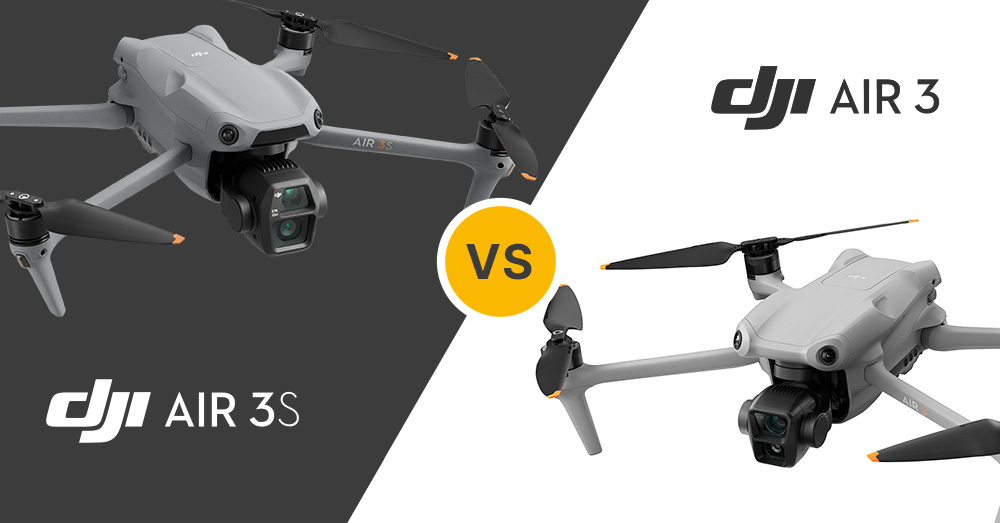 DJI Air 3S vs DJI Air 3 | Porównanie dronów