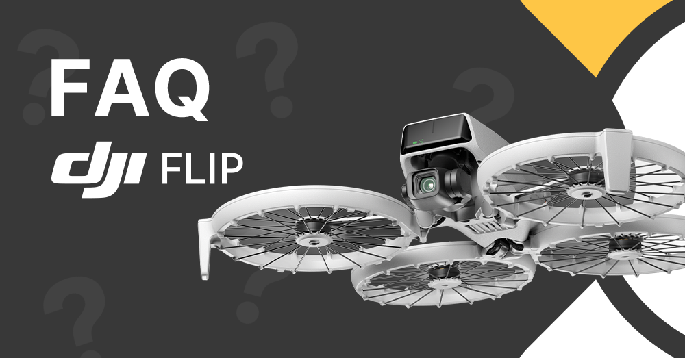 DJI Flip najczęściej zadawane pytania - FAQ