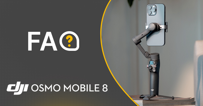 DJI Osmo Mobile 8 FAQ - Najczęściej zadawane pytania