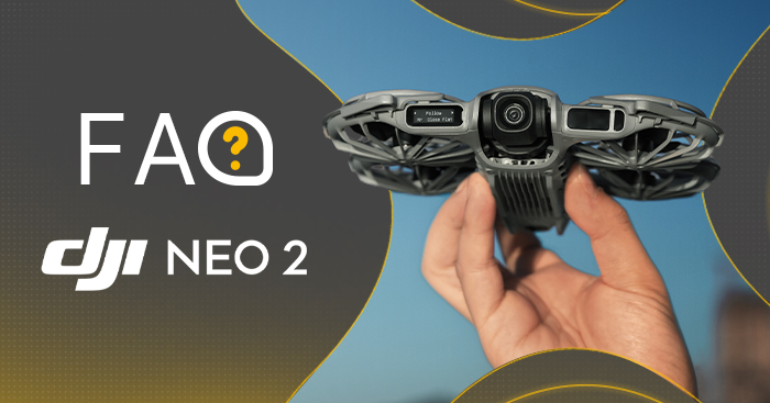 DJI Neo 2 FAQ - Najczęściej zadawane pytania
