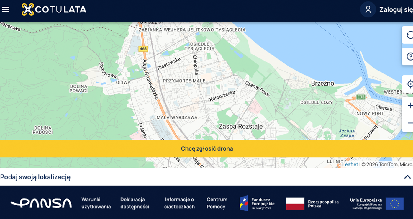 Jak sprawdzić, kto lata dronem?