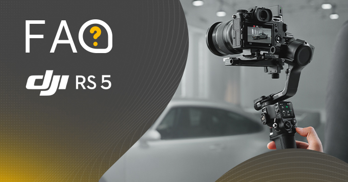 FAQ - DJI RS 5 - Najczęstsze pytania i odpowiedzi