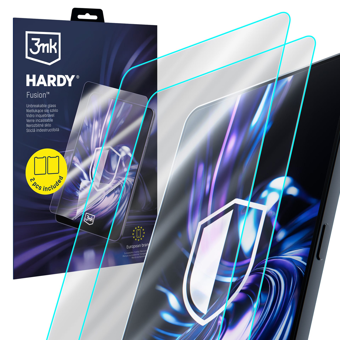 Zdjęcie produktu: 2x Szkło hybrydowe na DJI RC Pro 2 - 3mk HARDY® Fusion™