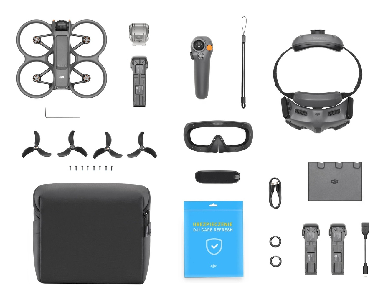 Zestaw DJI Avata 2 Fly More Combo