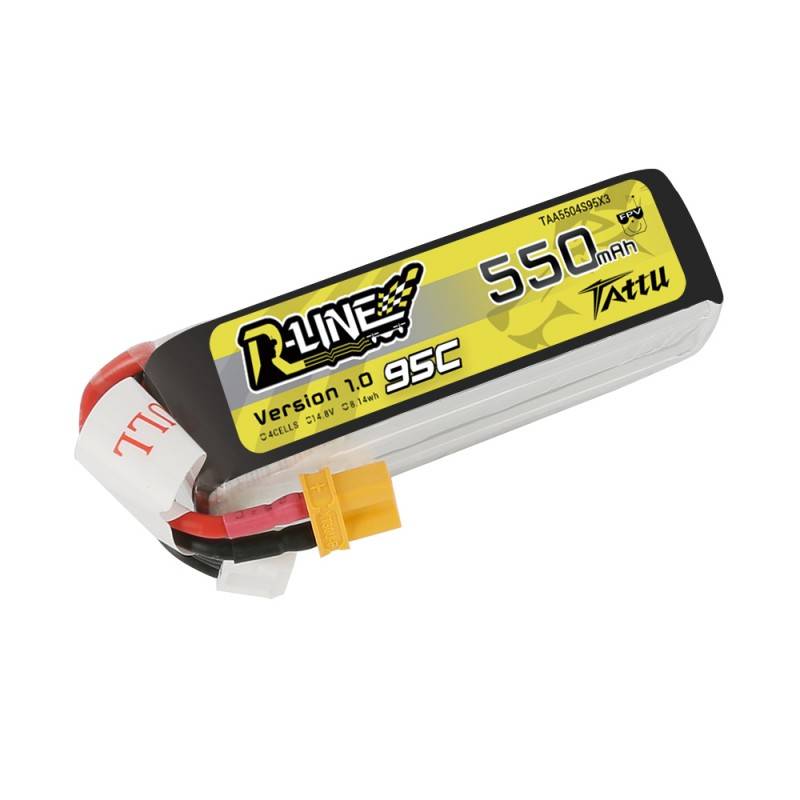Akumulator Tattu R-Line 550mAh 14.8V 95C 4S1P - widok produktu