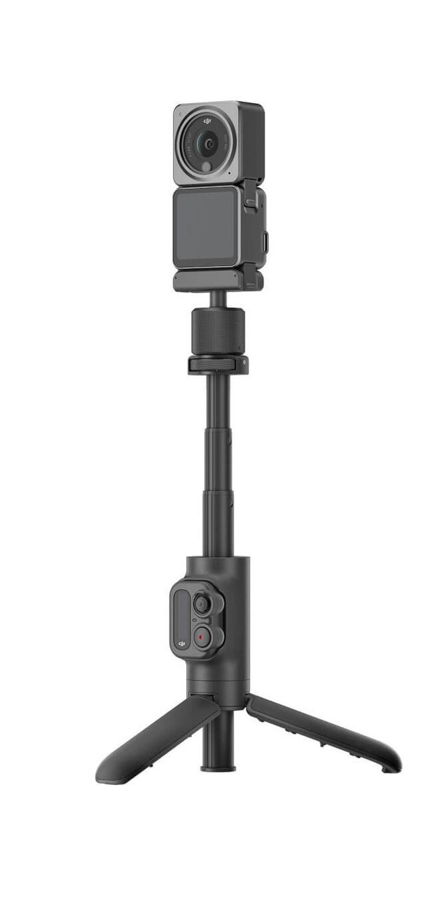 Wymiary i konstrukcja wysięgnika DJI Action 2