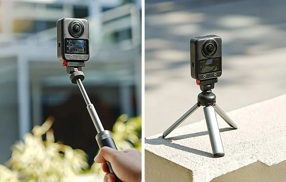 Adapter Sunnylife DZ-140 z mocowaniem 1/4 cala do statywu i kijka selfie
