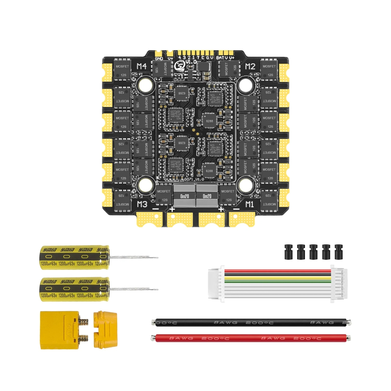 Regulator ESC SEQURE E130 G2 30.5x30.5 4-12S 130A AM32
