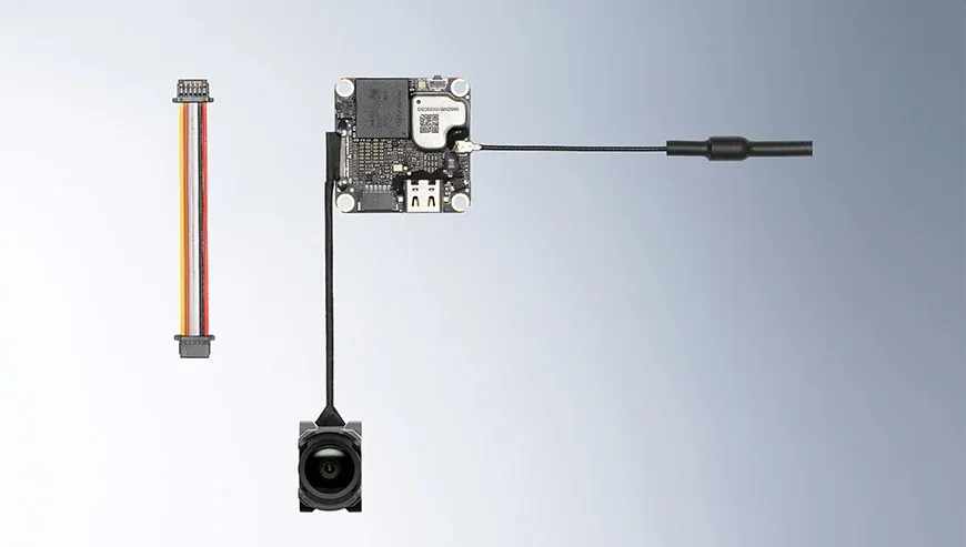 Elementy systemu DJI O4 Wide Air Unit