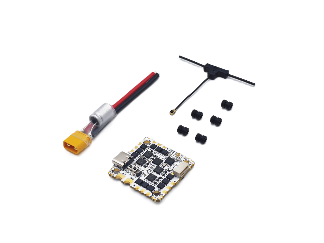 HDZero Gamma 45A HD-Ready AIO - elementy zestawu