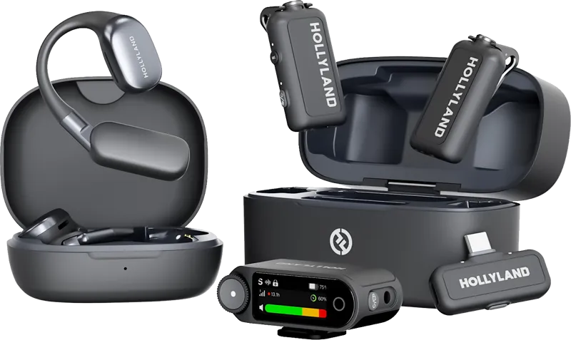 HOLLYLAND LARK MAX ワイヤレスマイクシステム Hollyland、ワイヤレス・マイク・システム「LARK MAX 2」を発売