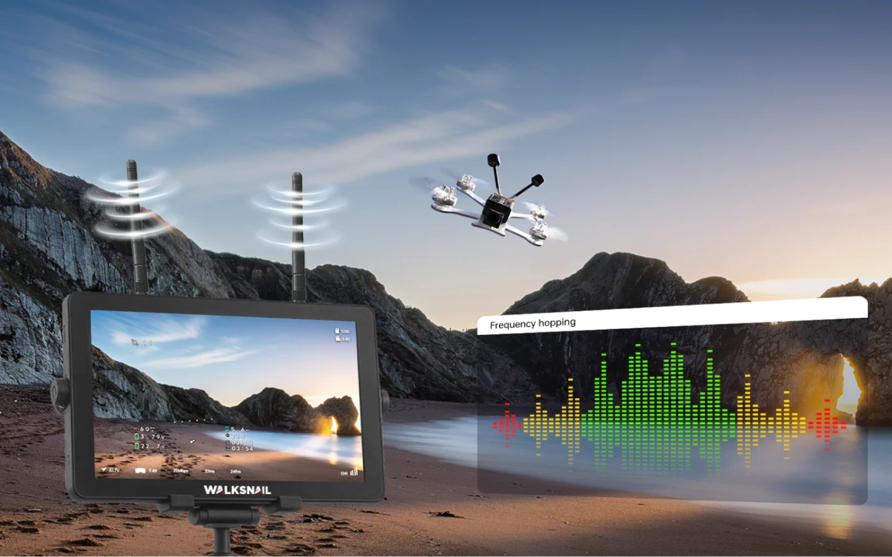 Walksnail Avatar GT2 - tryb frequency hopping