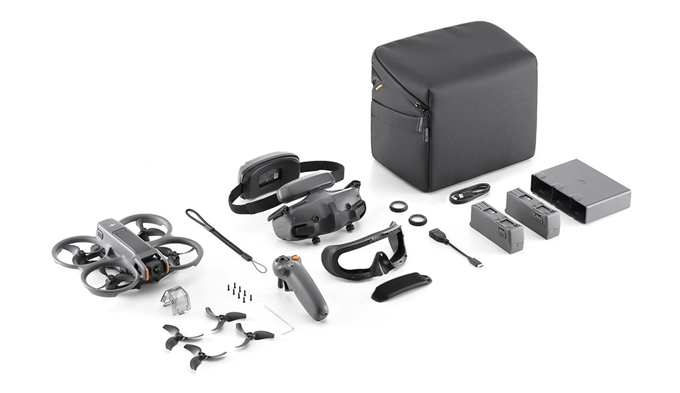 DJI - DJI Avata2 Fly Moreコンボ Dron DJI Avata 2 Fly More Combo (3 akumulatory) - MegaDron.pl