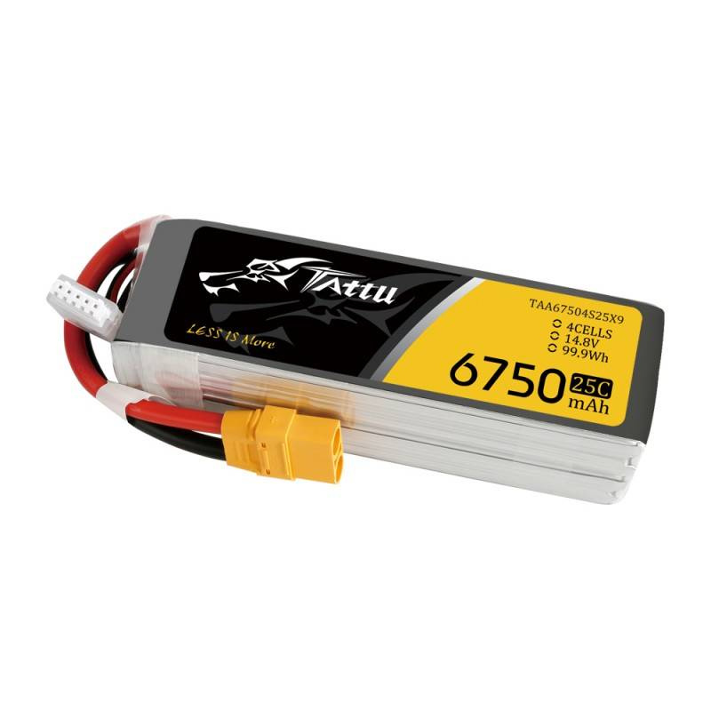 Akumulator Tattu 6750mAh 14.8V 25C 4S1P XT90 - szczegóły