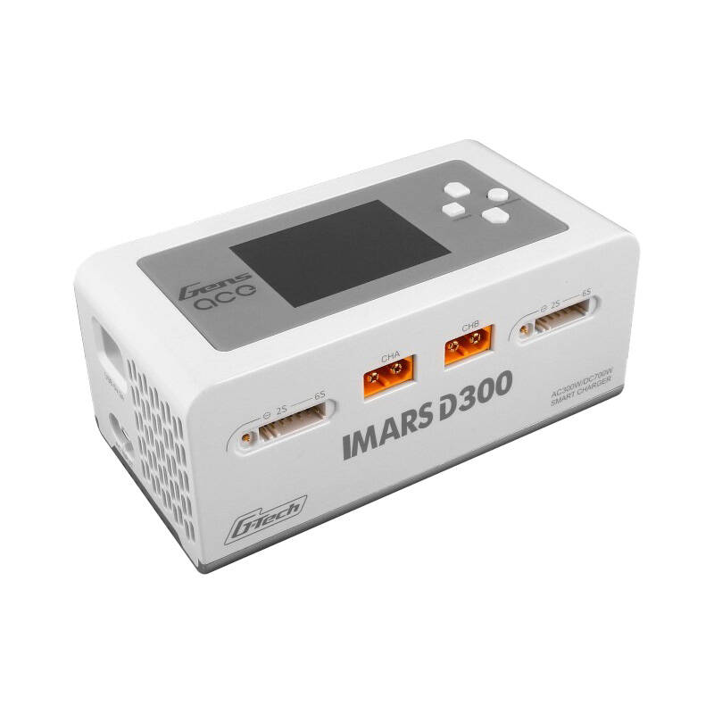 Widok ładowarki Gens Ace IMARS D300