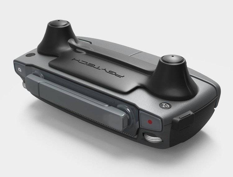 Zabezpieczenie drążków PGYTECH zamontowane na kontrolerze DJI Mavic 2