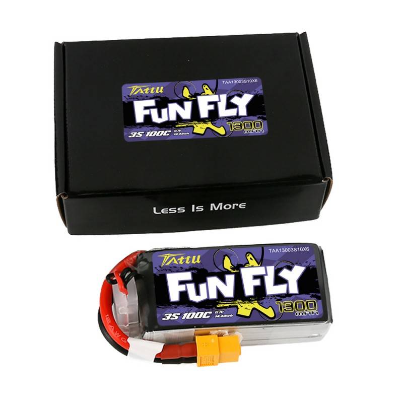 Akumulator Tattu Funfly 1300mAh 11,1V 100C 3S1P - opakowanie