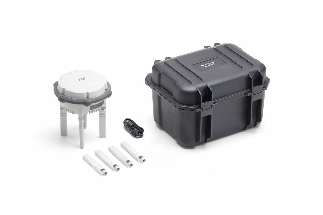 DJI D-RTK 3 mobilna stacja GNSS