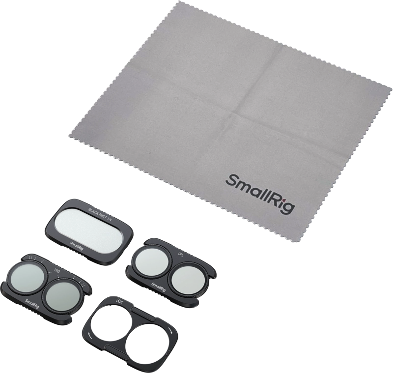 SmallRig 6477 – zestaw filtrów optycznych z regulowanym filtrem VND1-5