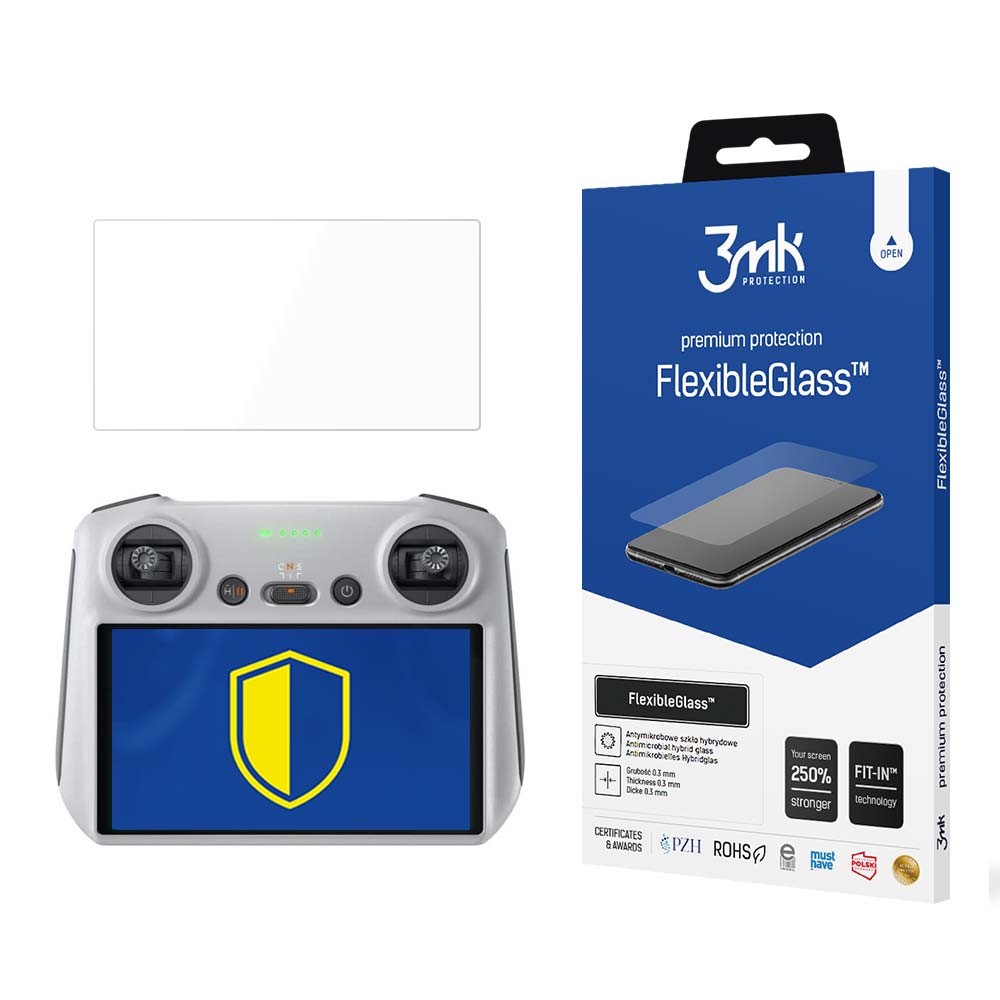 Zdjęcie produktu: Nietłukące szkło hybrydowe na DJI RC / RC 2 - 3mk FlexibleGlass