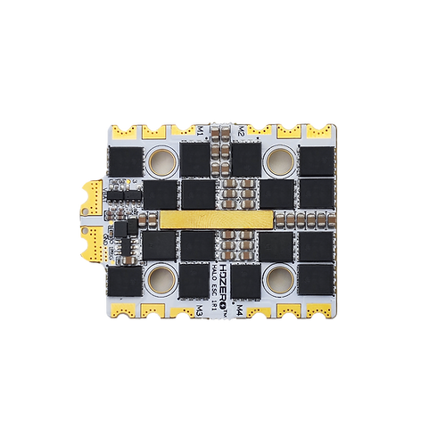 Regulator ESC 4w1 HDZero Halo 70A AM32 3-8S - widok strony zasilania