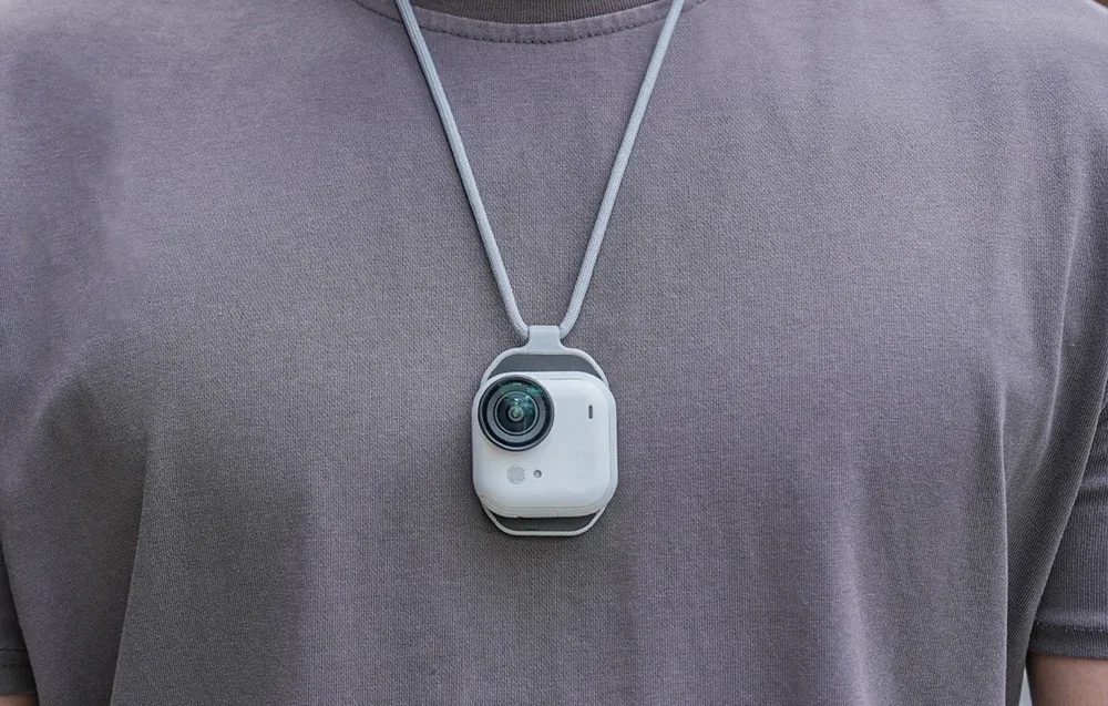 Magnetyczny uchwyt na szyję Sunnylife GU-ZJ115 do Insta360 GO Ultra i Mic