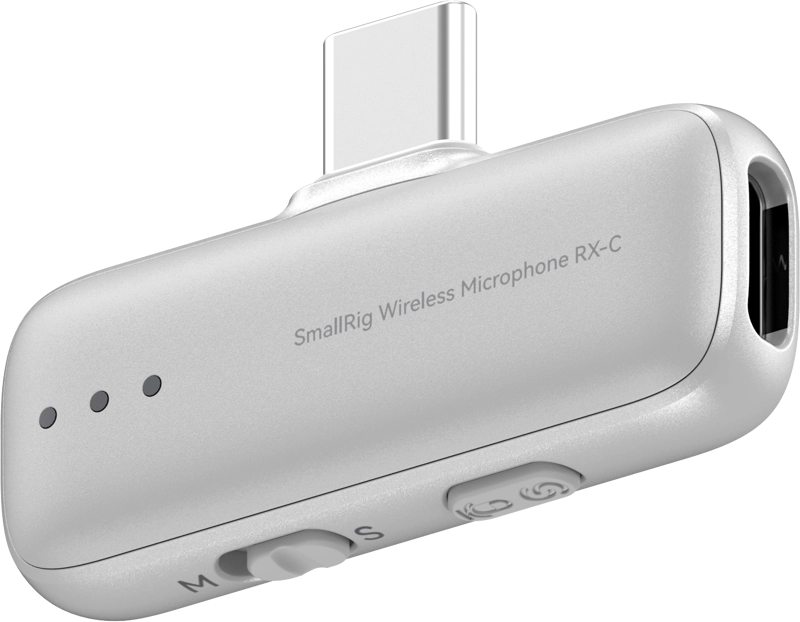 SmallRig S70-C1 5719 – biały mikrofon bezprzewodowy i akcesoria