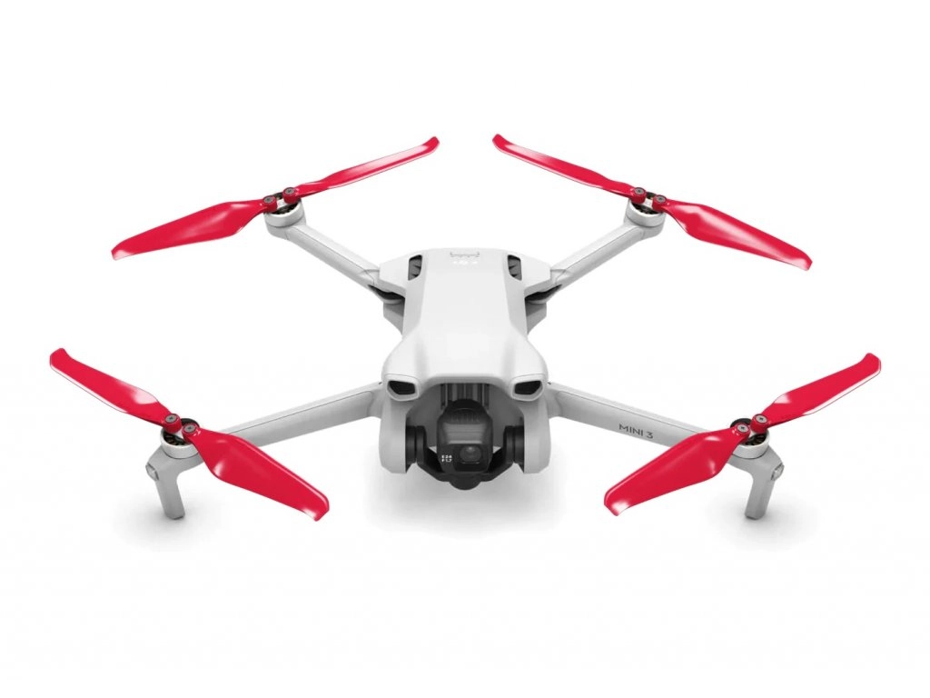 Propellers for DJI Mini Stealth Master Airscrew Red MegaDron