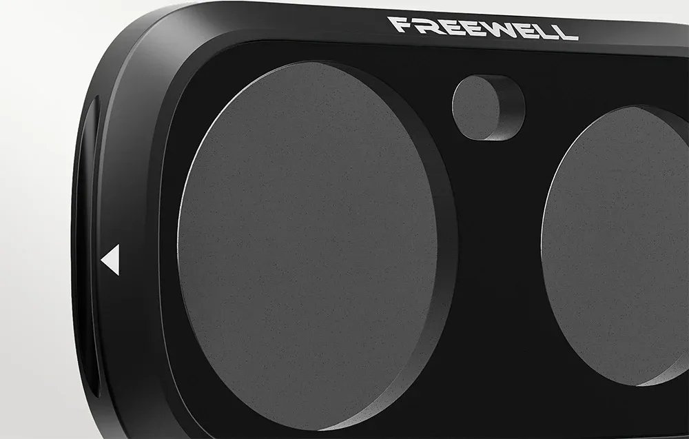 Zbliżenie filtra Glow Mist 1/4 Freewell Insta360 Luna Ultra