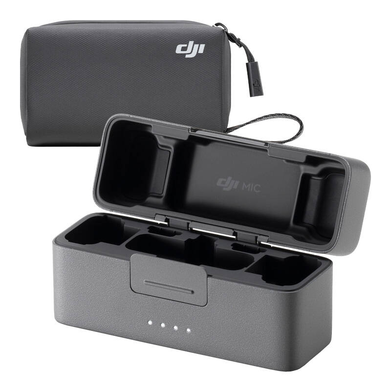 Zamknięte etui ładujące do DJI Mic 2