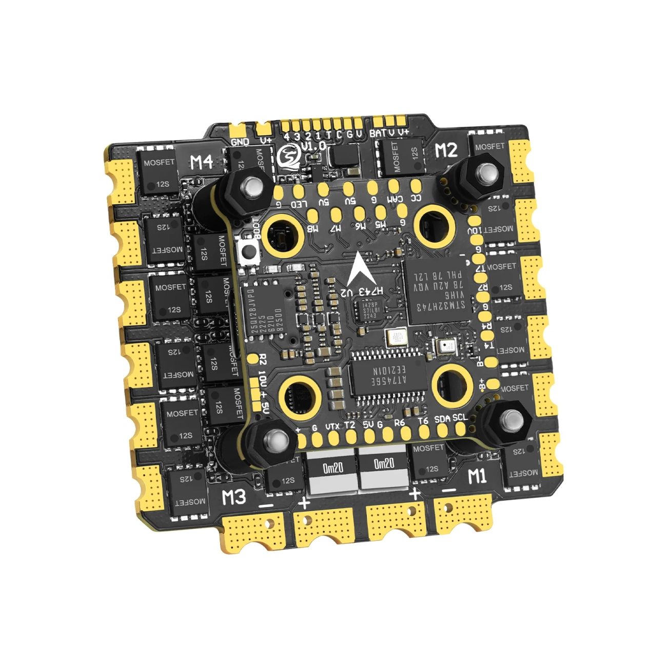SEQURE H743 V2 i E130 G2 stack do dronów FPV