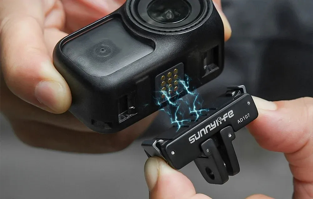 Montaż adaptera Sunnylife ON-AD107 do kamery DJI Osmo Nano lub Action 6
