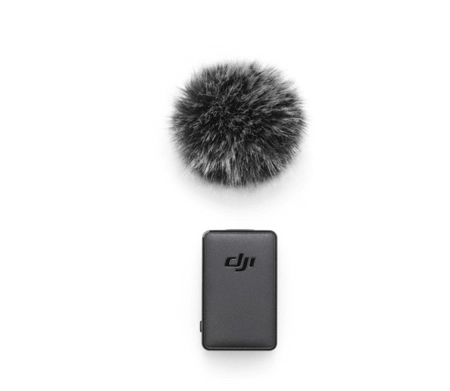 Wireless Microphone Transmitter + Windshield for DJI Pocket 2 - MegaDron