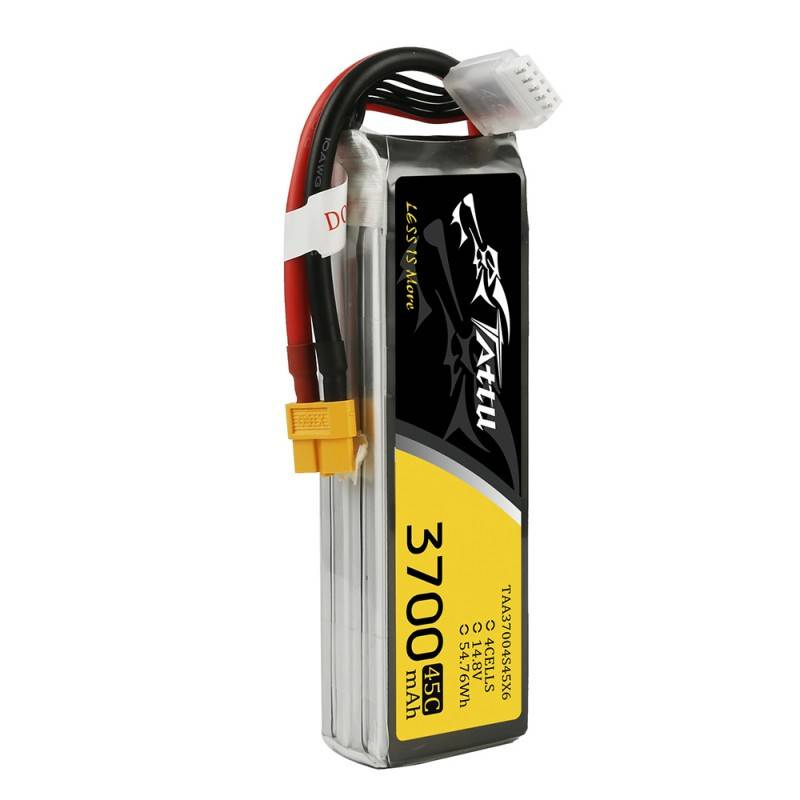 Akumulator Tattu 3700mAh 14,8V 45C 4S1P - złącza