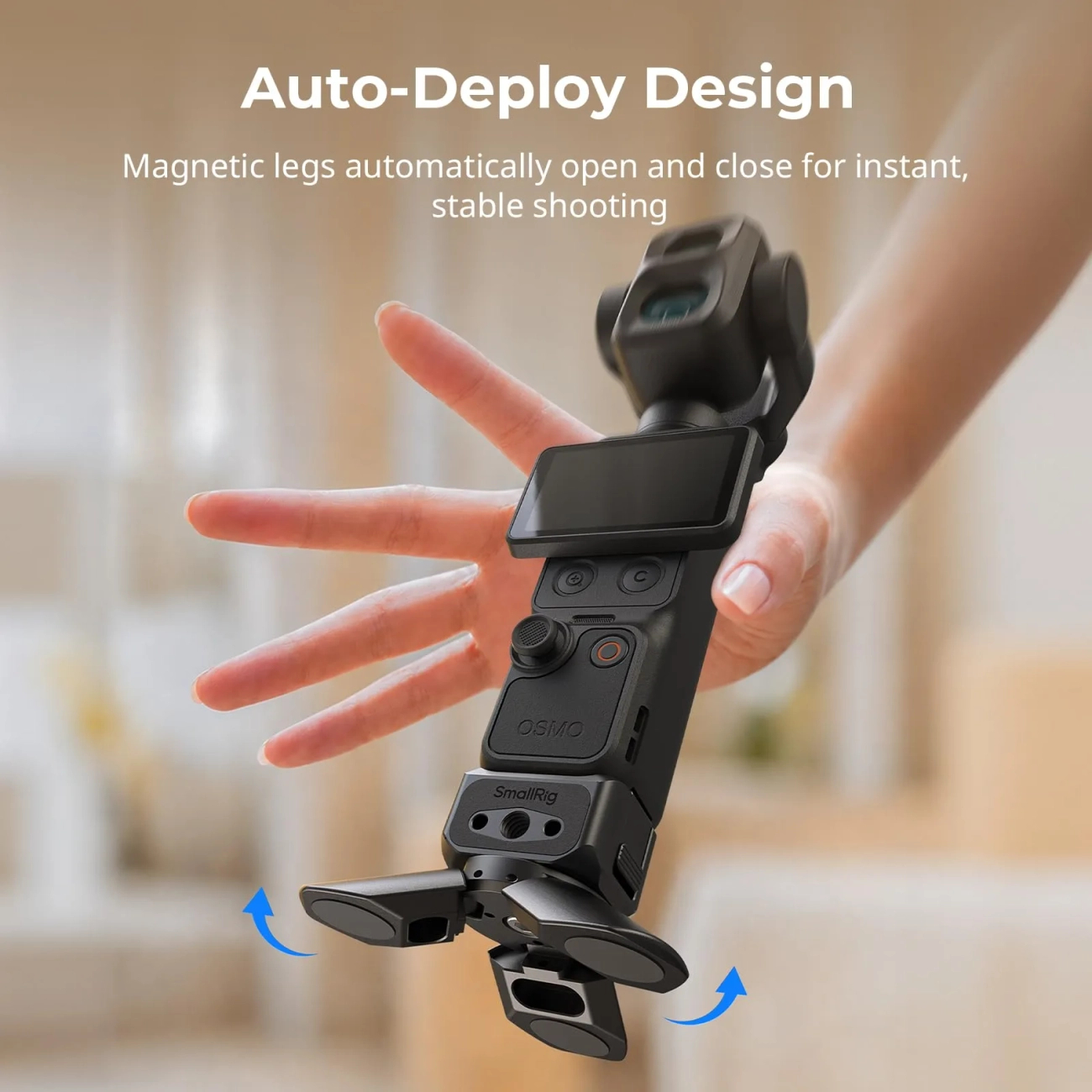 SmallRig 6361 automatycznie rozkładane nogi statywu