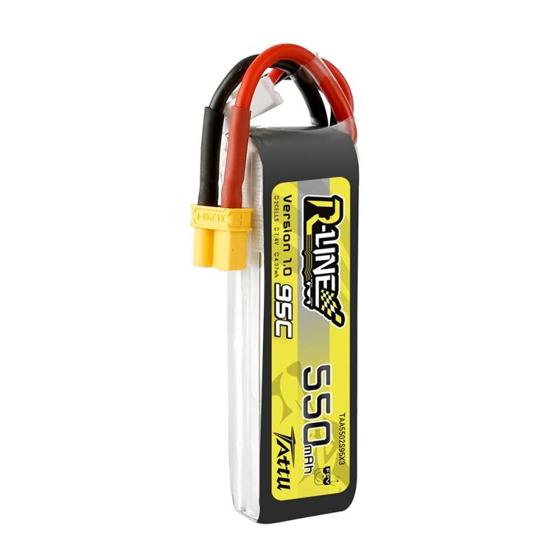 Akumulator Tattu R-Line 550mAh 7.4V 95C 2S1P