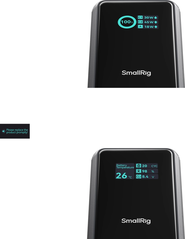 SmallRig 6057 Nano36 – powerbank z monitorowaniem stanu baterii