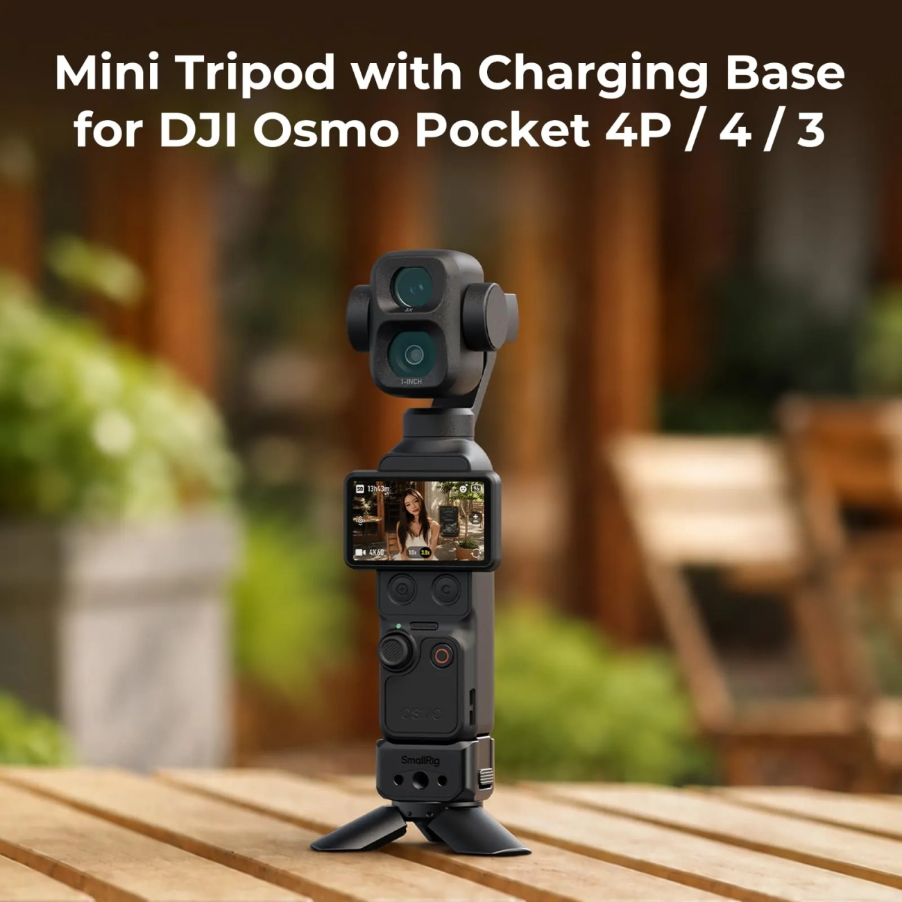 SmallRig 6361 mini statyw biurkowy z dedykowaną bazą do DJI Osmo Pocket