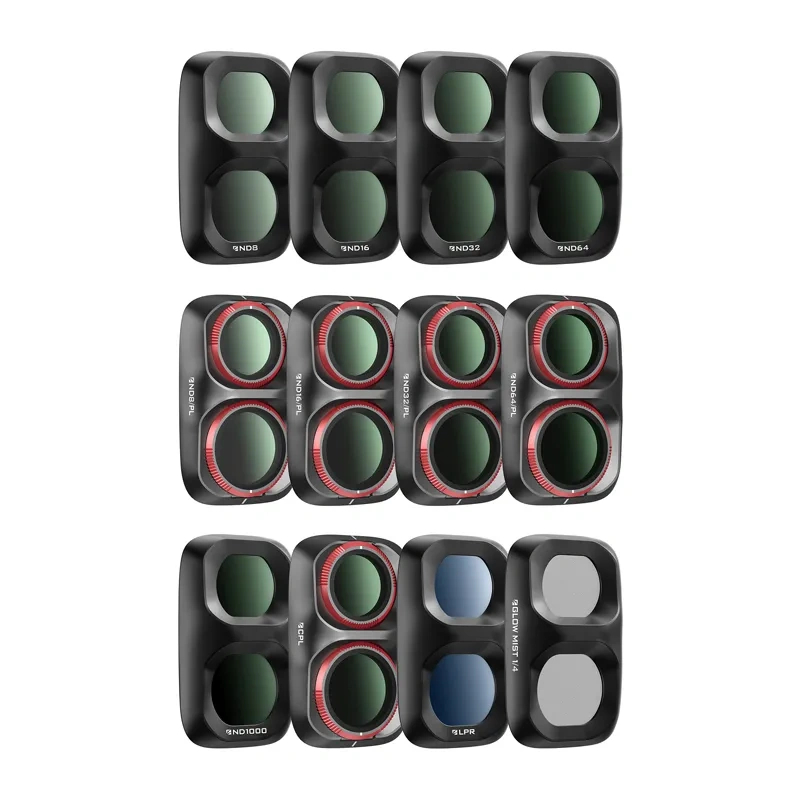 Zestaw filtrów Freewell Mega Kit Pack Osmo Pocket 4P - 12szt.