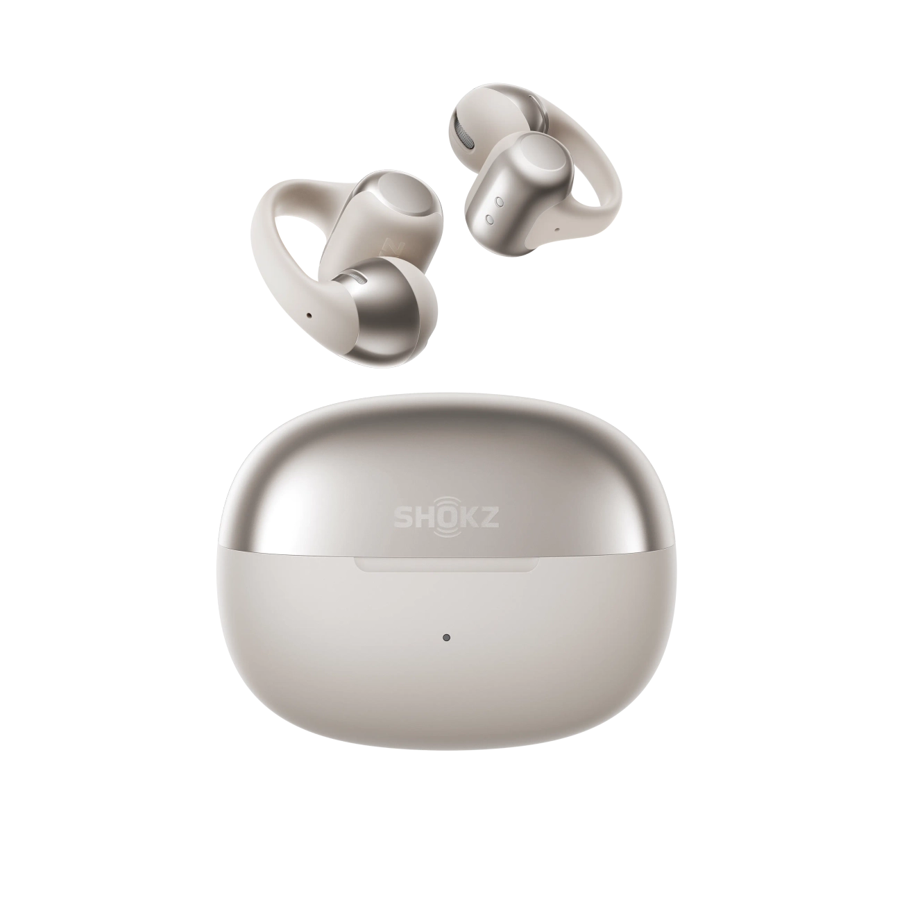 Shokz OpenDots ONE グレー Shop Shokz OpenDots ONE Clip On Earbuds